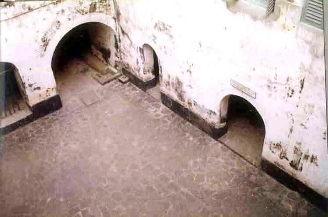 Elmina Castle. Entrance to female slave courtyard