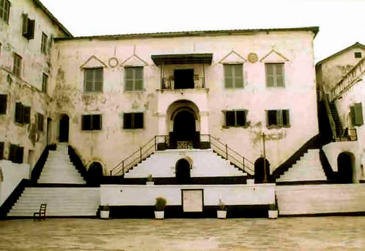 a great courtyard