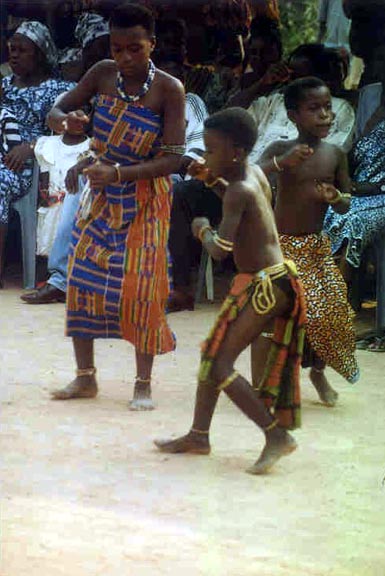 Children Dancing Adowa